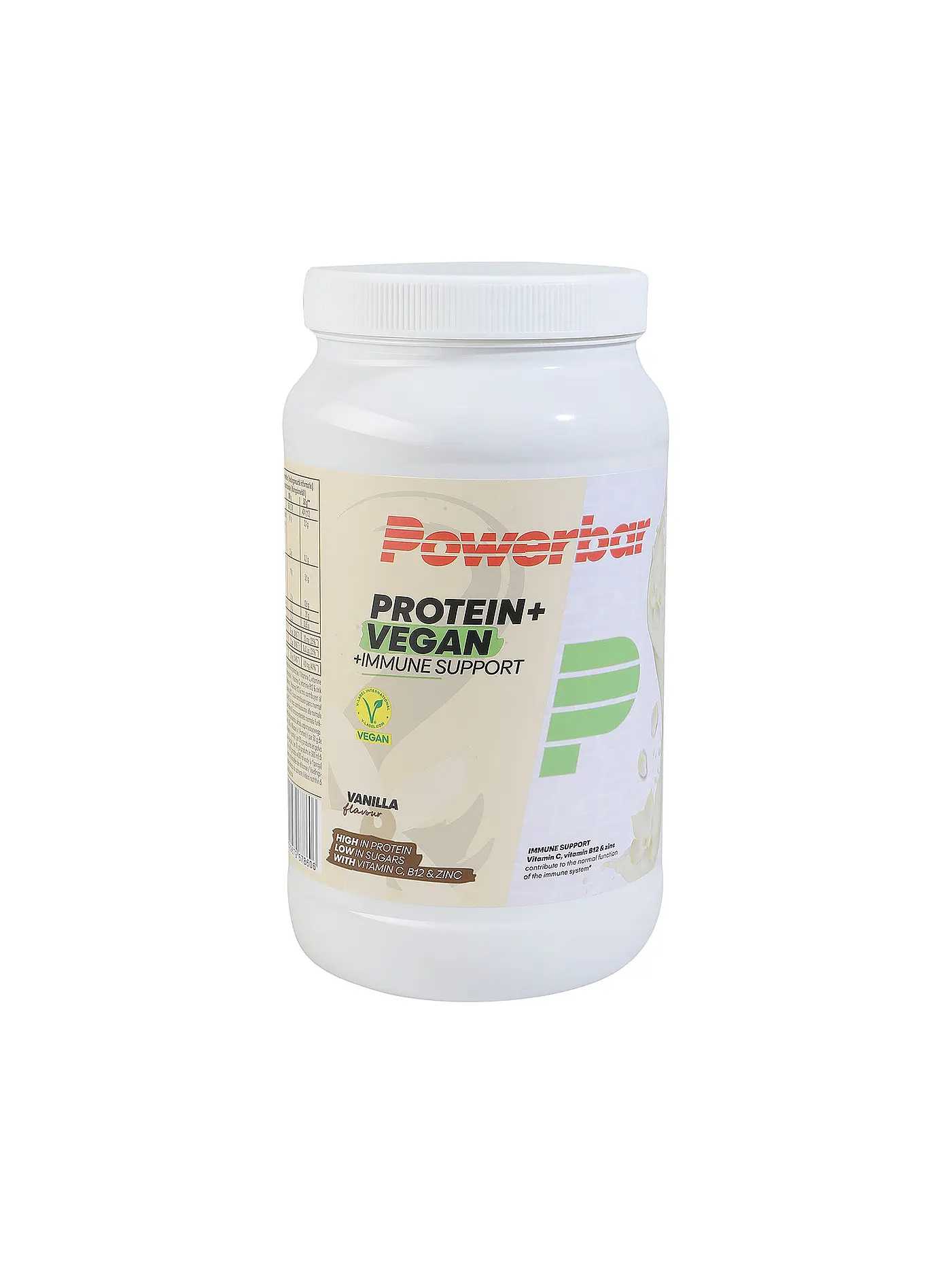 POWER BAR | Getränkepulver Protein+Vegan Immune 570g Vanille | 